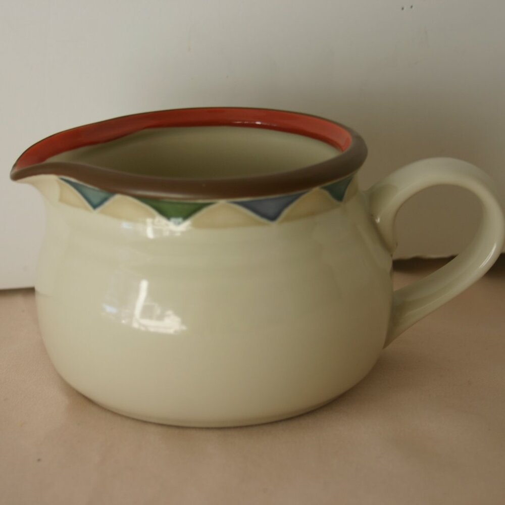 Noritake Stoneware Southwest Style Small Pitcher Creamer R-934